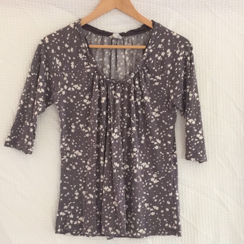 Boden super soft draft jersey top size 8